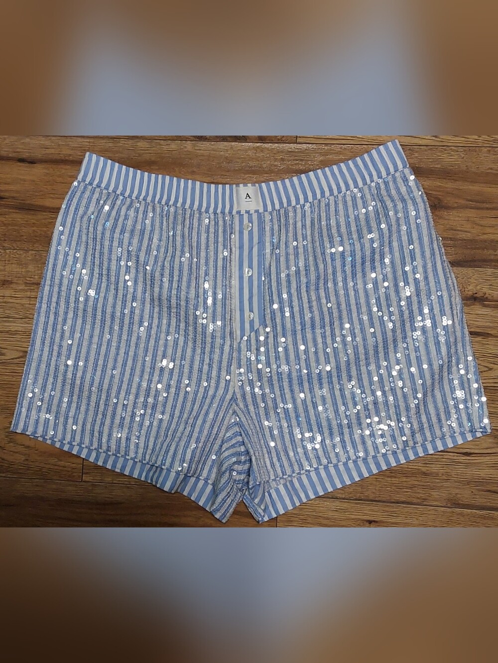 Anthropologie Sequin Shorts